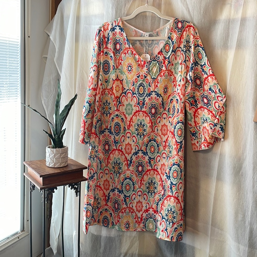 NWT Made With Love Multi Color Dress - Picture 3 of 8
